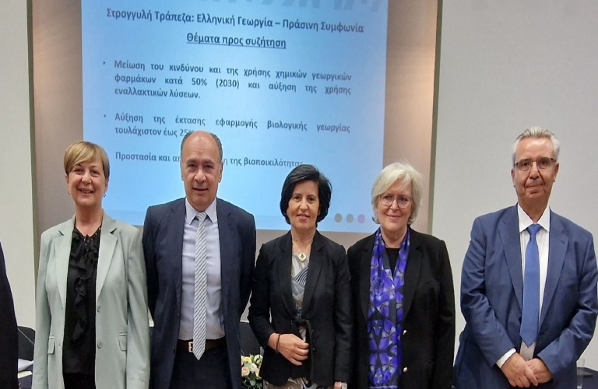 Χρ. Καλογήρου: Διαμορφώνουμε ένα νέο παραγωγικό μοντέλο του αγροτικού μας τομέα