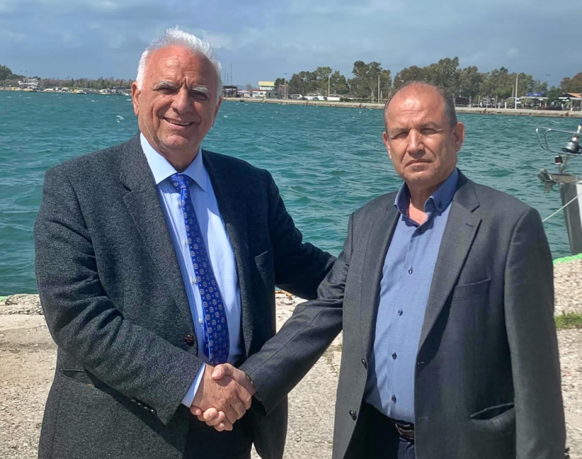 Συμπόρευση Χρήστου Ξηρού με τον υποψήφιο Δήμαρχο, Θανάση Λύρο