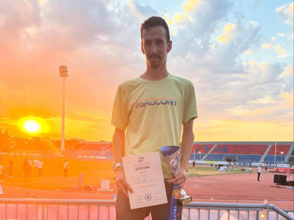 Χρυσό Μετάλλιο στο Εαρινό Πρωτάθλημα Στίβου ο Κώστας Σταμούλης