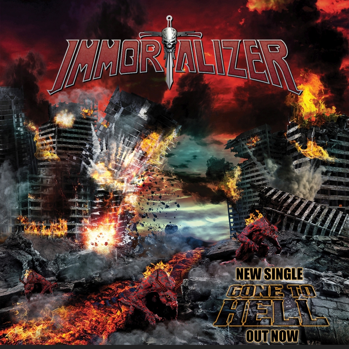 IMMORTALIZER – νέο single “Gone To Hell”