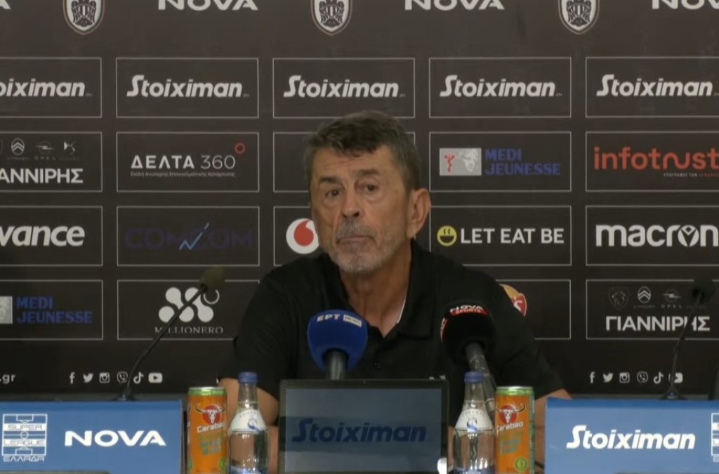 Πετράκης: «Να χτίσουμε στο πρώτο ημίχρονο, είμαι τσαντισμένος για την εικόνα μας στο δεύτερο»