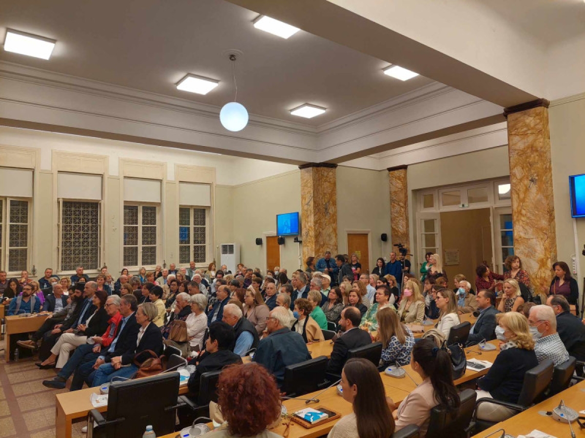 Αγρίνιο: Η παρουσίαση του μυθιστορήματος της Κωνσταντίας Σκανδάλου-Κορδολαίμη (εικόνες &amp; βίντεο)