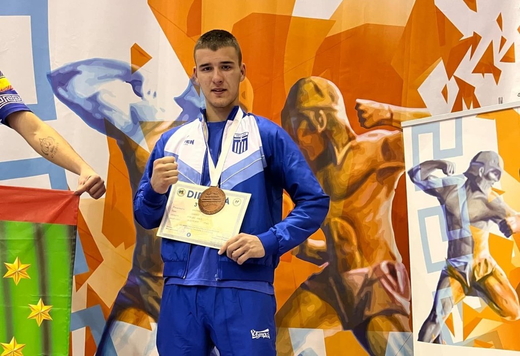 Ηρακλής Αγρινίου: Χάλκινο μετάλλιο ο αθλητής Κλαδούχας Χρήστος στο Παγκόσμιο πρωτάθλημα Παγκρατίου