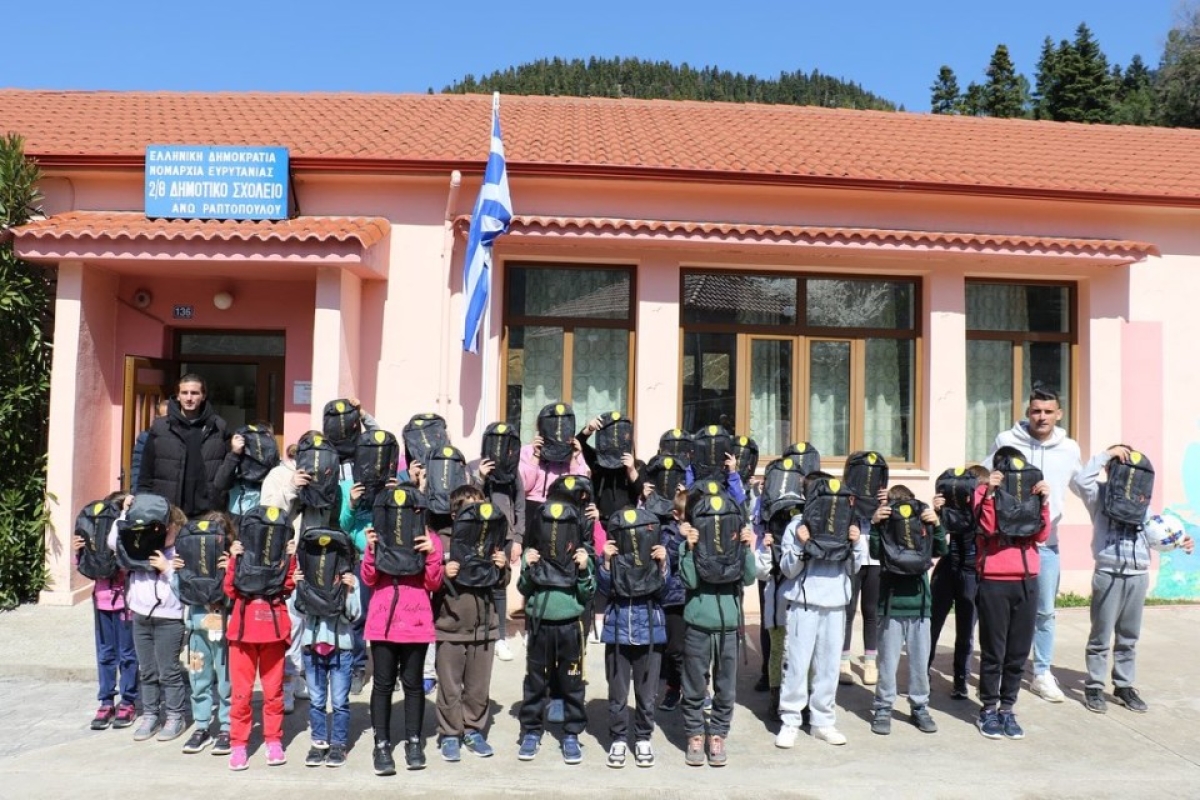 Ο Παναιτωλικός και στην Ευρυτανία (φωτο)