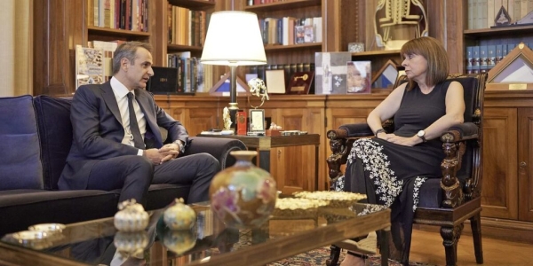 Μητσοτάκης: Οι φωτιές μπαίνουν κατά κανόνα από ανθρώπινο χέρι - Ο πέλεκυς της Δικαιοσύνης θα είναι αμείλικτος