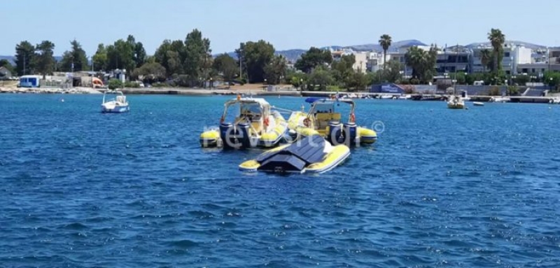 Γυρίσματα «Γάμος αλά ελληνικά 3»: Λάθος υπολογισμός έφερε σύγκρουση ταχύπλοων (εικόνες)