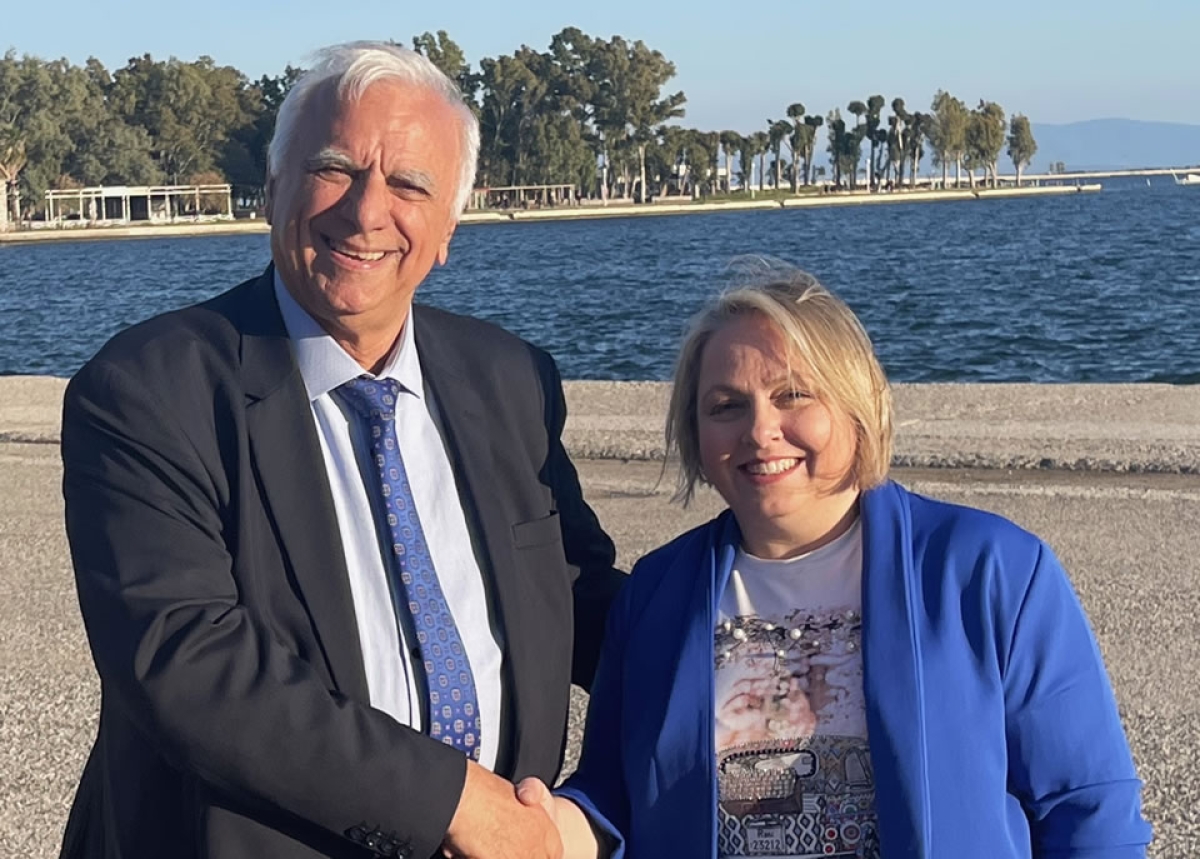 Συμπόρευση ΑΓΛΑΪΑΣ ΑΛΕΞΑΝΔΡΗ-ΧΑΛΙΜΟΥΡΔΑ με τον υποψήφιο Δήμαρχο, ΘΑΝΑΣΗ ΛΥΡΟ