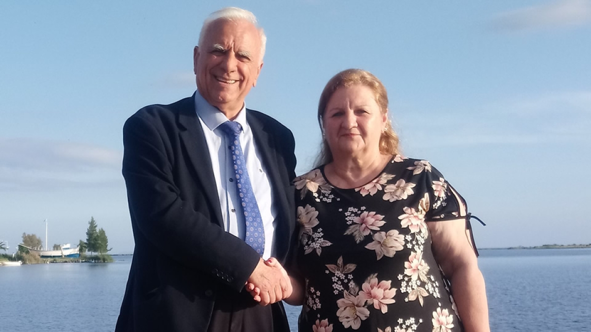 Συμπόρευση ΑΛΕΞΑΝΔΡΑΣ ΜΑΝΤΗ - ΒΑΓΕΝΑ  με τον υποψήφιο Δήμαρχο, ΘΑΝΑΣΗ ΛΥΡΟ