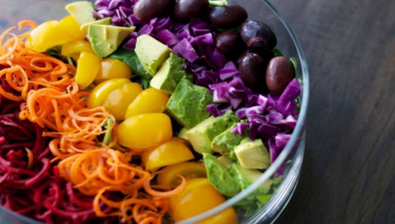 Το &#039;&#039;ουράνιο τόξο&#039;&#039; της διατροφής χαρίζει σίγουρο αδυνάτισμα