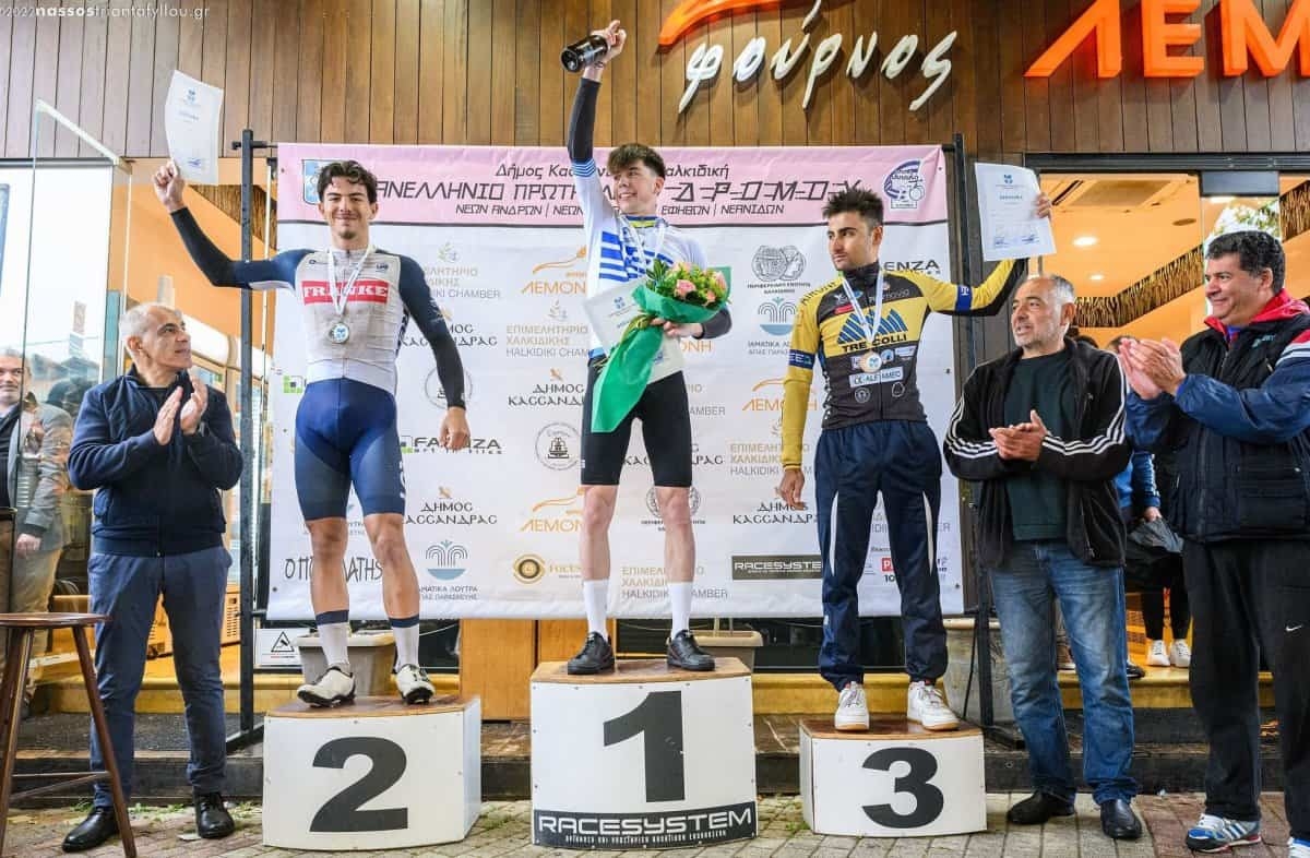 Ο Αγρινιώτης Ανδρέας Κατώπης, «χρυσός» στο Πανελλήνιο Πρωτάθλημα Ποδηλασίας