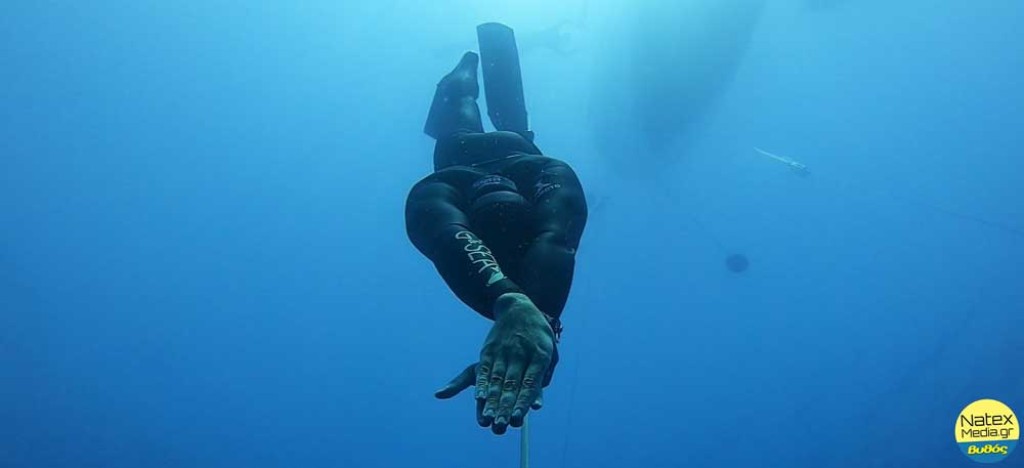 Μύτικας: Με μια ανάσα στα 110 μέτρα ο Ξηρομερίτης Χρήστος Καρέλος στο παγκόσμιο κύπελλο CMAS