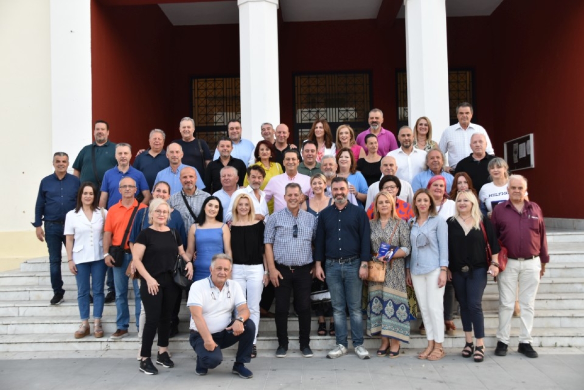 Περιοδεία του Γιώργου Παπαναστασίου στον Άγιο Κων/νο Αγρινίου