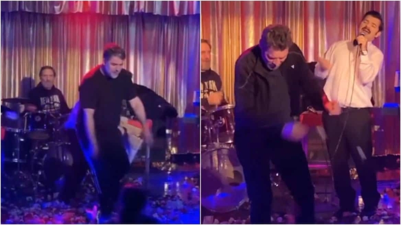 Μπισμπίκης και Στάνκογλου χορεύουν ζεϊμπέκικο στα γυρίσματα του «Αυτή η νύχτα μένει» (video)