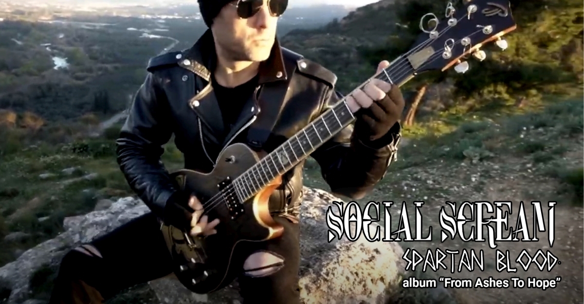 Social Scream – single &quot;Spartan Blood&quot; από το άλμπουμ “From Ashes To Hope”
