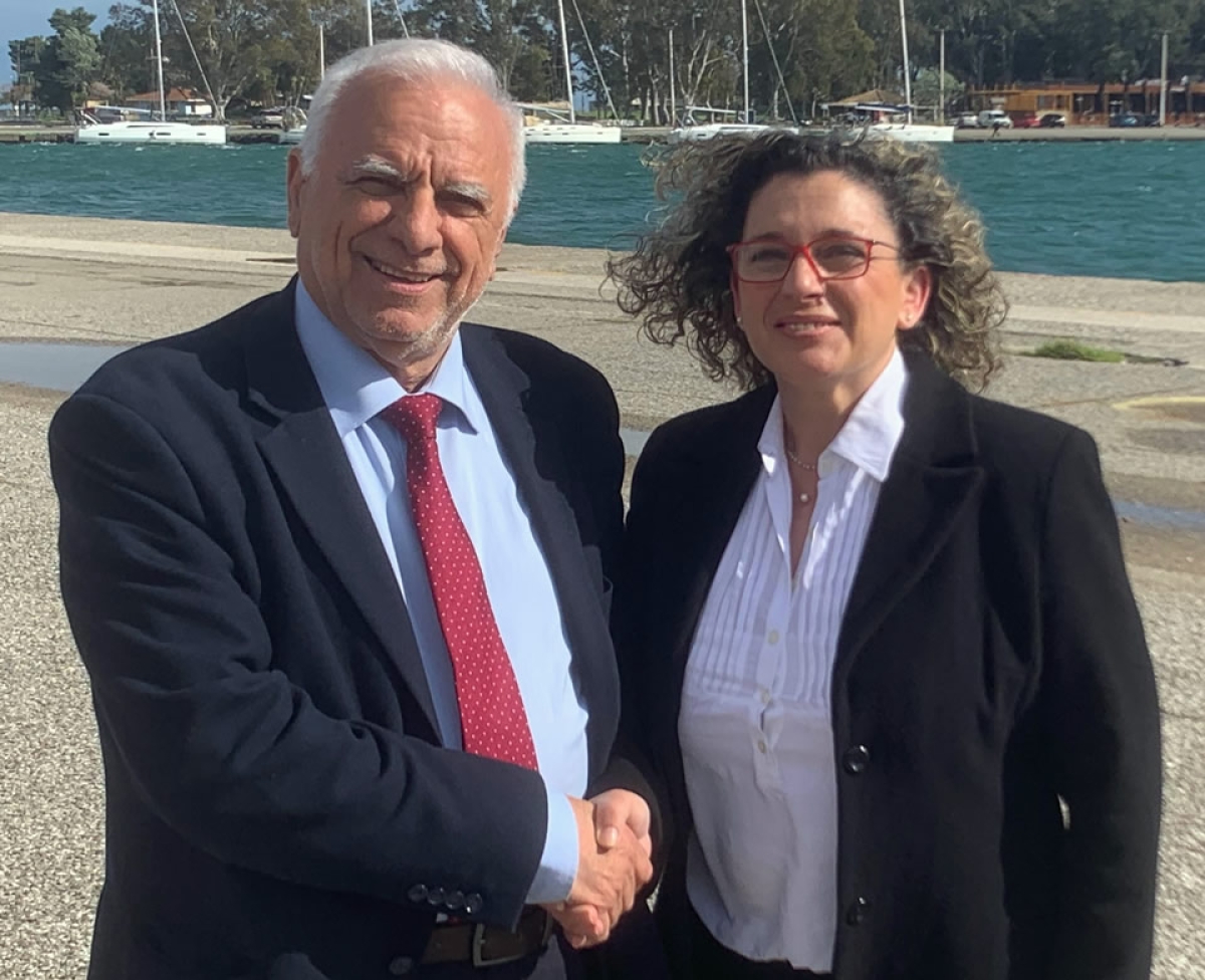 Συμπόρευση Κατερίνας Μπάκα - Νταλακώστα  με τον υποψήφιο Δήμαρχο, Θανάση Λύρο