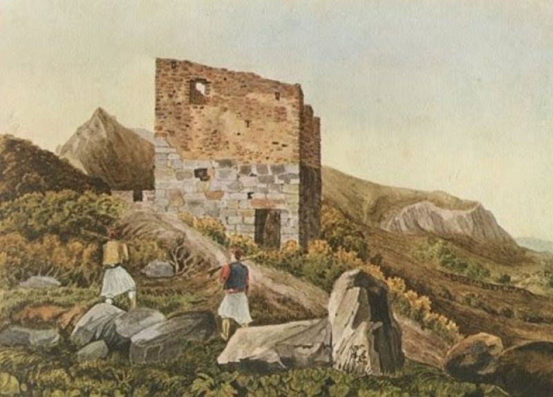 Ο Κολόπυργος ή Κουλόπυργος στα Αμπέλια Παρακαμπυλίων