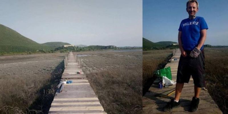 Με εθελοντική πρωτοβουλία Ελβετού επισκευάζεται η Γέφυρα Περατιάς