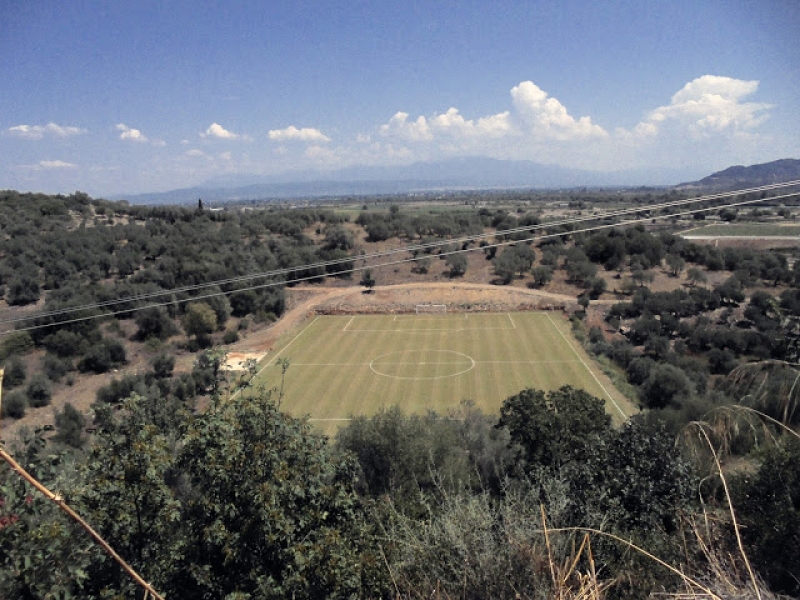 Στολίδι το γήπεδο της Ρίγανης