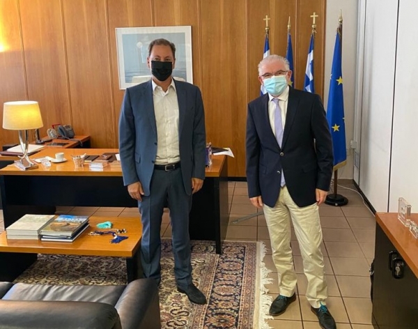 Συνάντηση Σπήλιου Λιβανού με τον Πρόεδρο του ΕΛΓΑ κ. Λυκουρέντζο