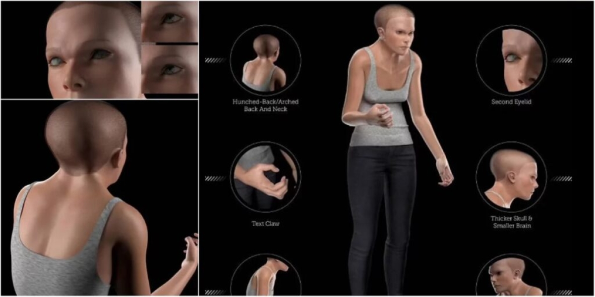 Πώς θα είναι ο άνθρωπος σε χίλια χρόνια: Με καμπούρα, αγκώνες σε ορθή γωνία και δύο σετ βλέφαρα