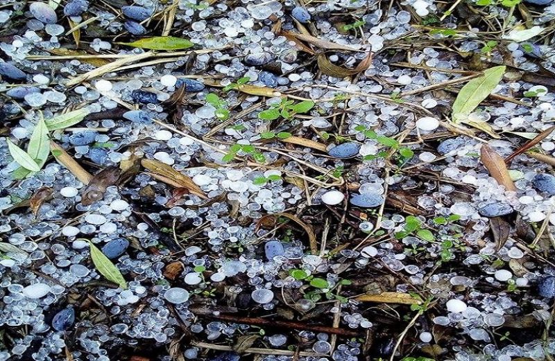 Νέα χαλαζόπτωση σε Χρυσοβέργι και «Μαγούλες»
