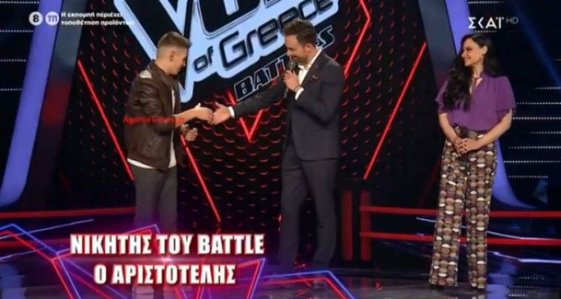 «The Voice»: Πέρασε και από τα «Battles» ο Αγρινιώτης Αριστοτέλης Πολονύφης! (Βίντεο – Φωτό)