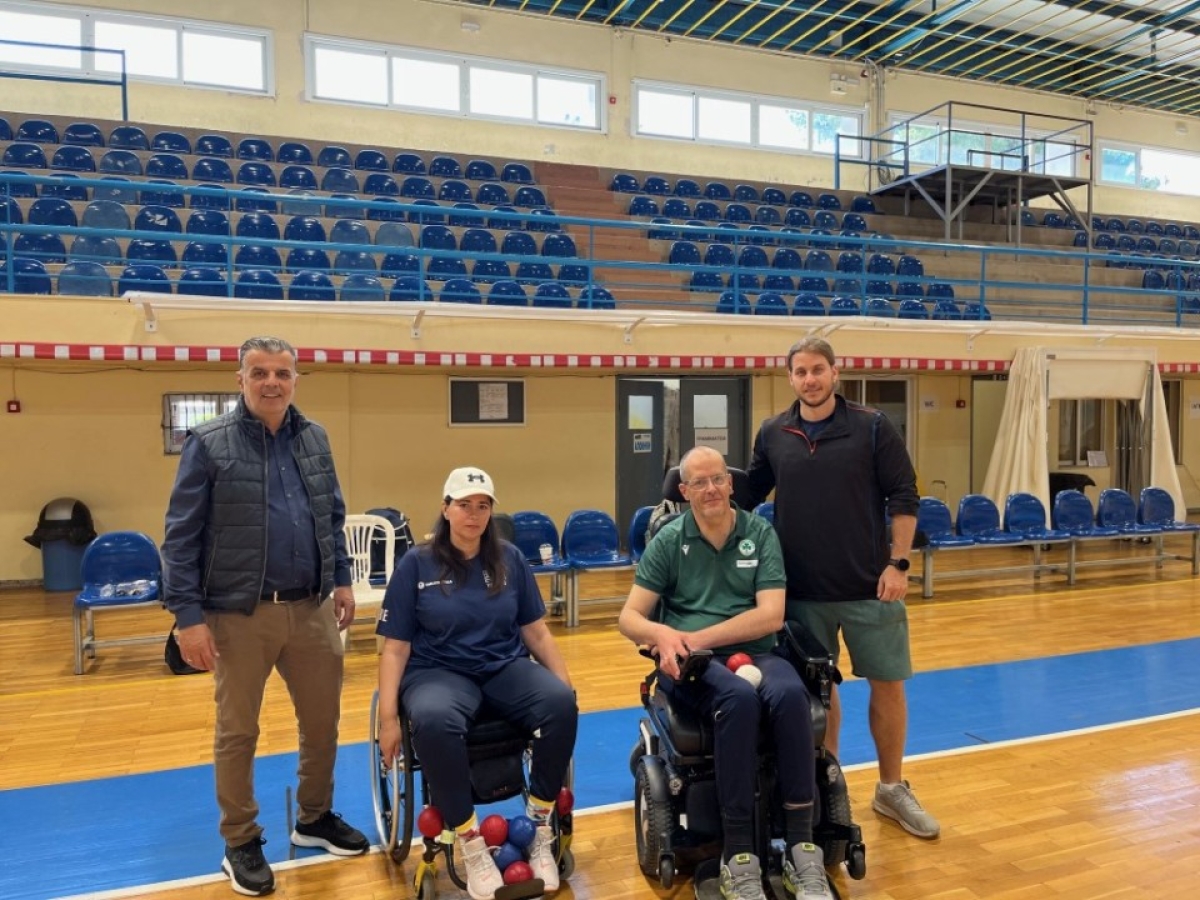 Η ομάδα Μπότσια του Παναθηναϊκού ΑμεΑ για προπονήσεις στο Αγρίνιο (φωτο, βίντεο)