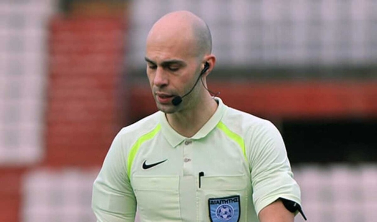 Ο Παναγιώτης Τσιάρας διαιτητής στο Αστέρας - Παναιτωλικός (Σαβ 20/4/2024 19:30)