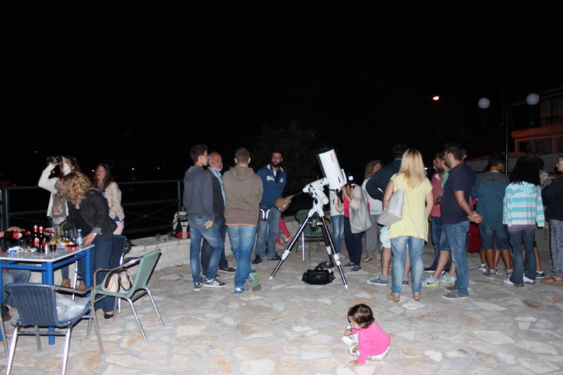 Μεγάλο ενδιαφέρον για την Αστροπαρατήρηση στον Άγιο Βλάση