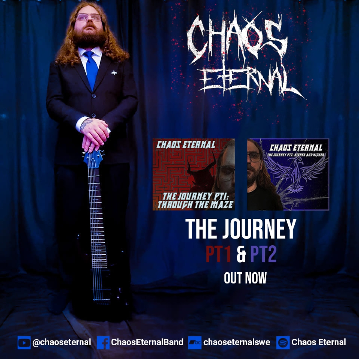 CHAOS ETERNAL – single” Ready to go” από το άλμπουμ “The Journey. Pt2: Higher and higher”