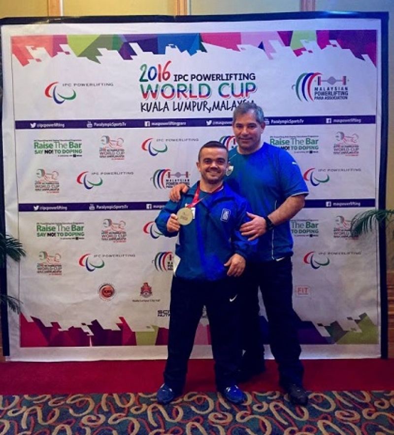 “Ασημένιος” ο Δημ. Μπακοχρήστος από τη Βόνιτσα στο Παγκόσμιο Κύπελλο ΑμεΑ