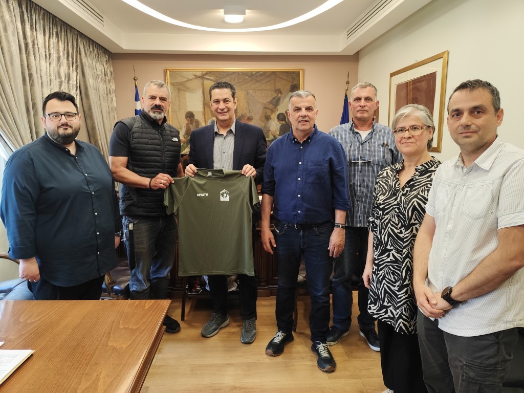 Συνάντηση Δημάρχου Αγρινίου με τους διοργανωτές του 2ου Panetoliko Mountain Trail Run