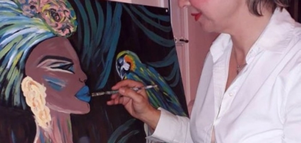 Οι εικαστικές δημιουργίες της Καλυβιώτισσας Χρυσούλας Φούκα-Ζαπαντιώτη