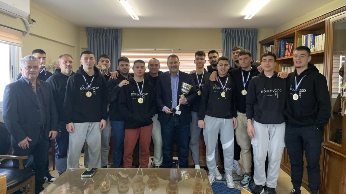 Υποδέχθηκε τον αθλητικό σύλλογο «Λέων Μεσολογγίου» ο Δήμαρχος Ι.Π. Μεσολογγίου Σπύρος Διαμαντόπουλος