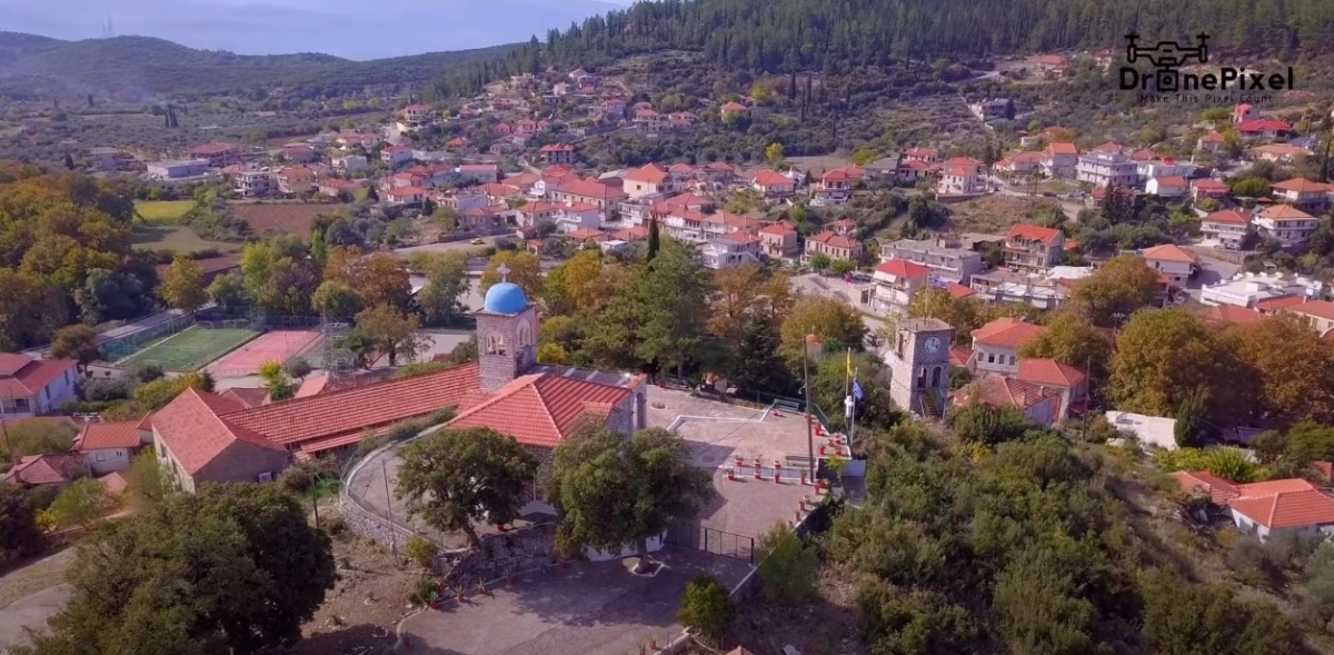 Βόλτα στο πανέμορφο και γραφικό Θέρμο… από ψηλά (video)