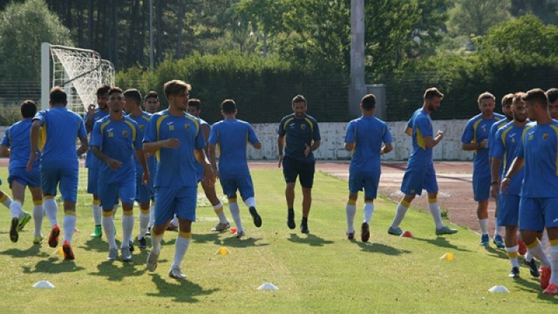 Προπόνηση του Παναιτωλικού στο Καρπενήσι