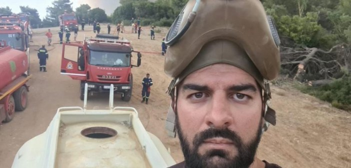 Έλληνας εθελοντής πυροσβέστης μιλάει για αλτρουισμό και θάρρος