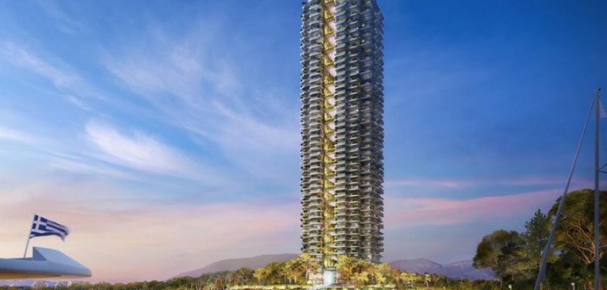 Ελληνικό: Παρουσιάστηκε ο πρώτος “πράσινος” ουρανοξύστης στην χώρα μας