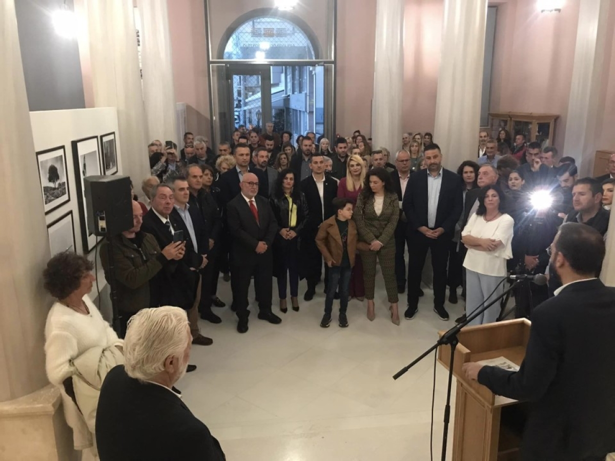 Μεσολόγγι: Μεγάλη η προσέλευση στα εγκαίνια της φωτογραφικής έκθεσης του Βασίλη Αρτίκου (εικόνες)