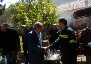 Επίσκεψη του υποψηφίου Δημάρχου Αγρινίου Σταύρου Καμμένου στην Πυροσβεστική Υπηρεσία Αγρινίου