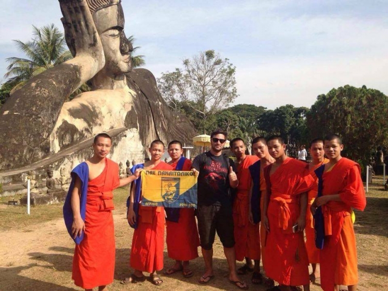 Ακόμη και μοναχοί από το Λάος είναι Παναιτωλικοί!