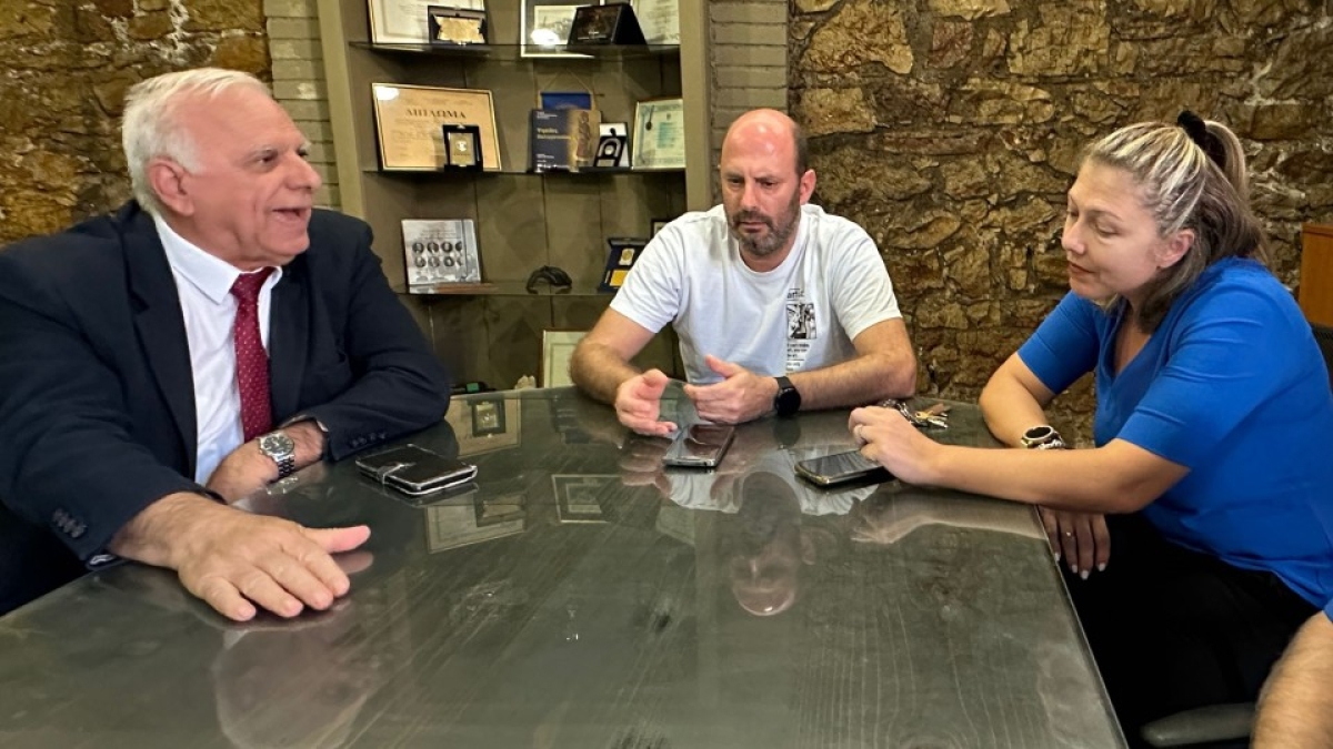 Θανάσης Λύρος: &quot;Στόχος μας, η διαρκής στήριξη και η συνεργασία με τους φορείς Πολιτισμού του Δήμου μας&quot;