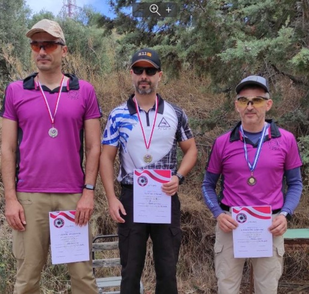 Πρακτική σκοποβολή: πρωτιά στην κατηγορία του για τον Αγρινιώτη Νίκο Γεωργίου σε αγώνες στην Πάτρα