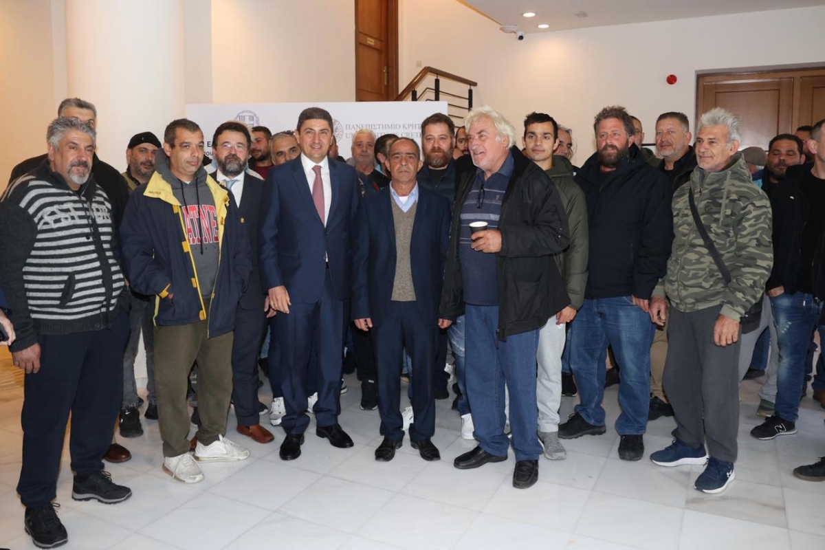 Μήνυμα Αυγενάκη στους αγρότες στην έναρξη λειτουργίας του Ευρωπαϊκού Κέντρου Αναφοράς για την Ευζωία των Υδρόβιων Ζώων