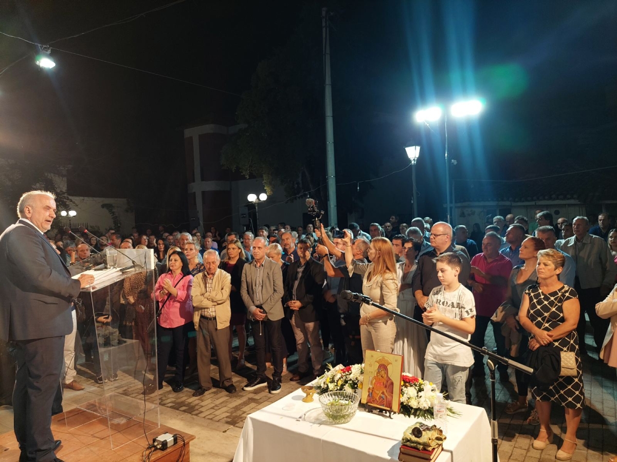 Ξεκάθαρος ο Κώστας Λύρος στην εντυπωσιακή συγκέντρωση στον Αιτωλικό, στον  τόπο από τον οποίο ξεκίνησε