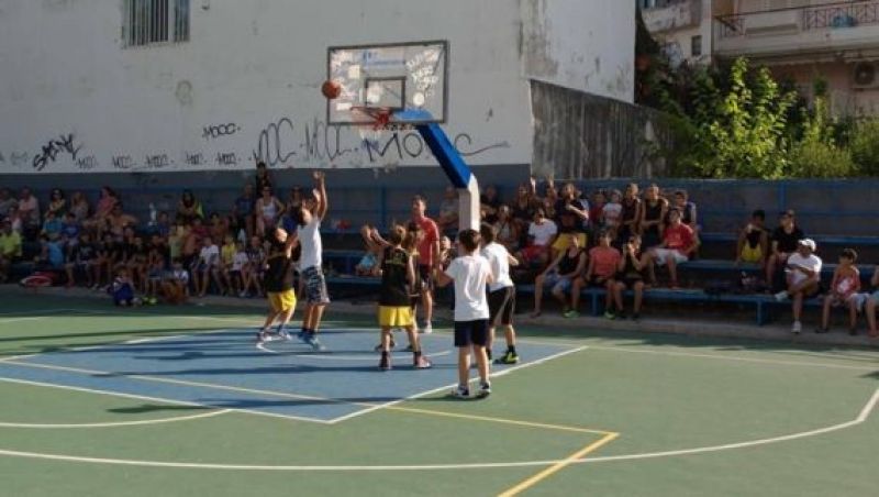 3 χ 3 ΜΠΑΣΚΕΤ στο Καινούριο Αγρινίου (24/8/2016)