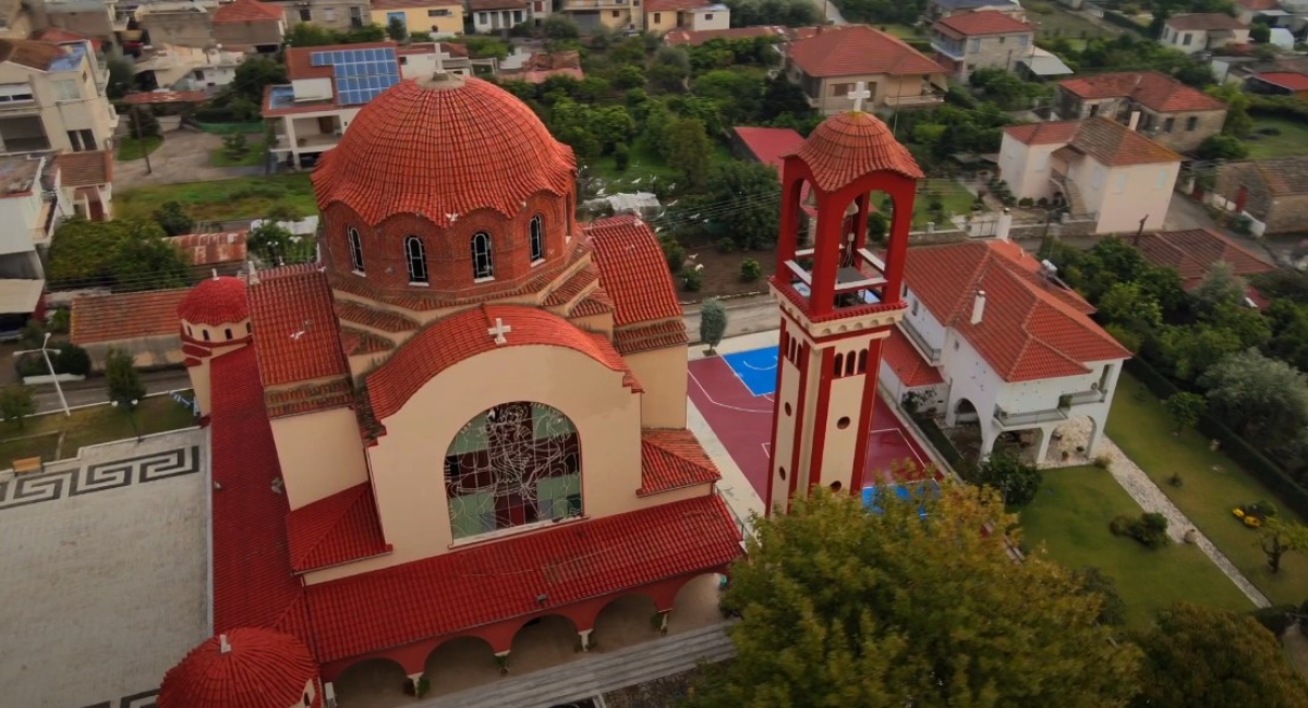 Βίντεο: Ο επιβλητικός Ναός του Αγίου Δημητρίου στο Καινούργιο