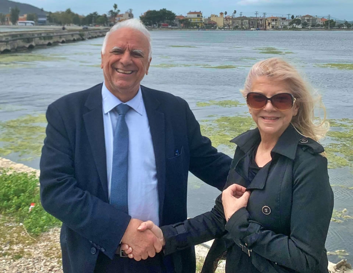 Συμπόρευση Παναγιώτας Καραπαναγιώτη με τον υποψήφιο Δήμαρχο Θανάση Λύρο