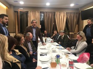 Συνεχίζει τις περιοδείες και τις επαφές με τους πολίτες ο Σταύρος Καμμένος