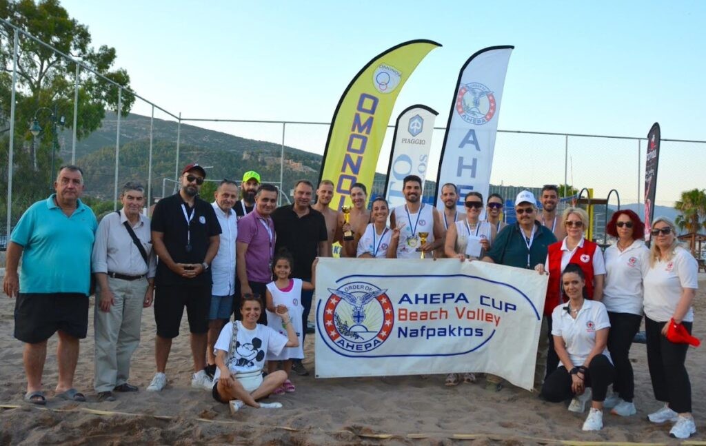 AHEPA CUP Beach Volley – Ναύπακτος: Πάθος και… παράδοση 12 ετών στην άμμο, Γωγούσου-Βασιλάκος οι νικητές